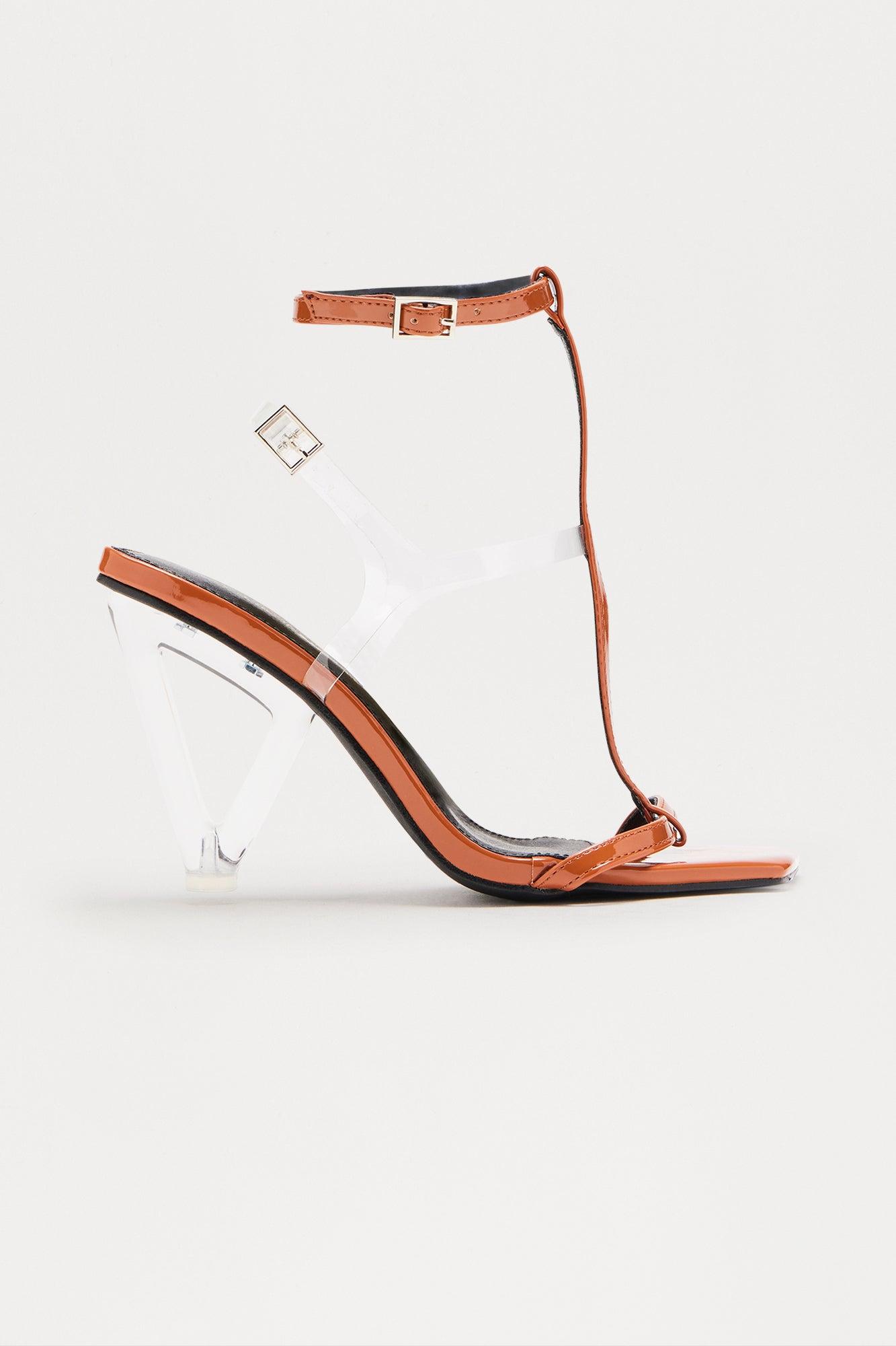 Lessi Novelty Heels - Nude Female Product Image