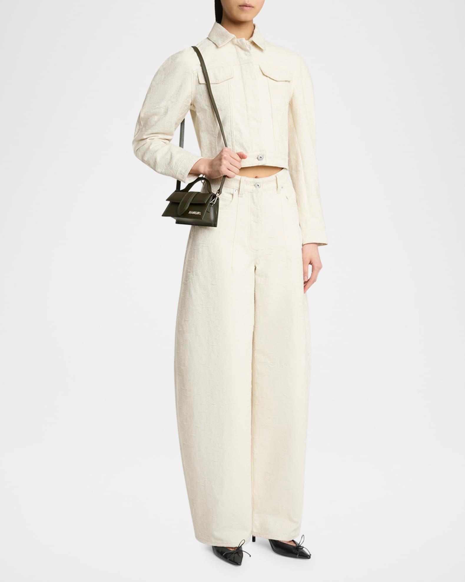 Le Bambino Leather Top-Handle Bag Product Image