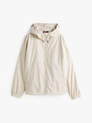 Water-Repellent Hooded Windbreaker Product Image