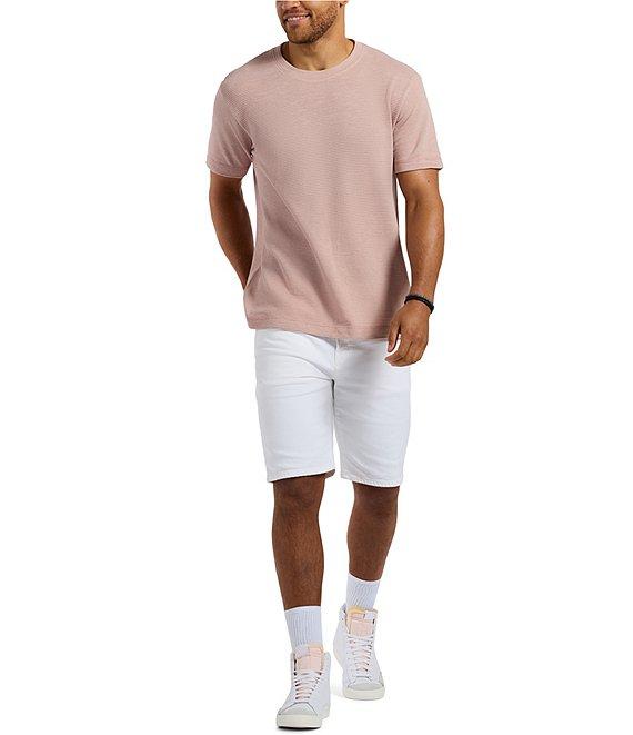 Buffalo David Bitton Karlton Textured Knit Crewneck T-Shirt Product Image