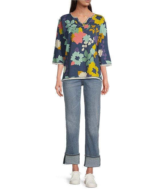 NYDJ Marilyn Lift Tuck® Technology Cuff Ankle Jeans Product Image