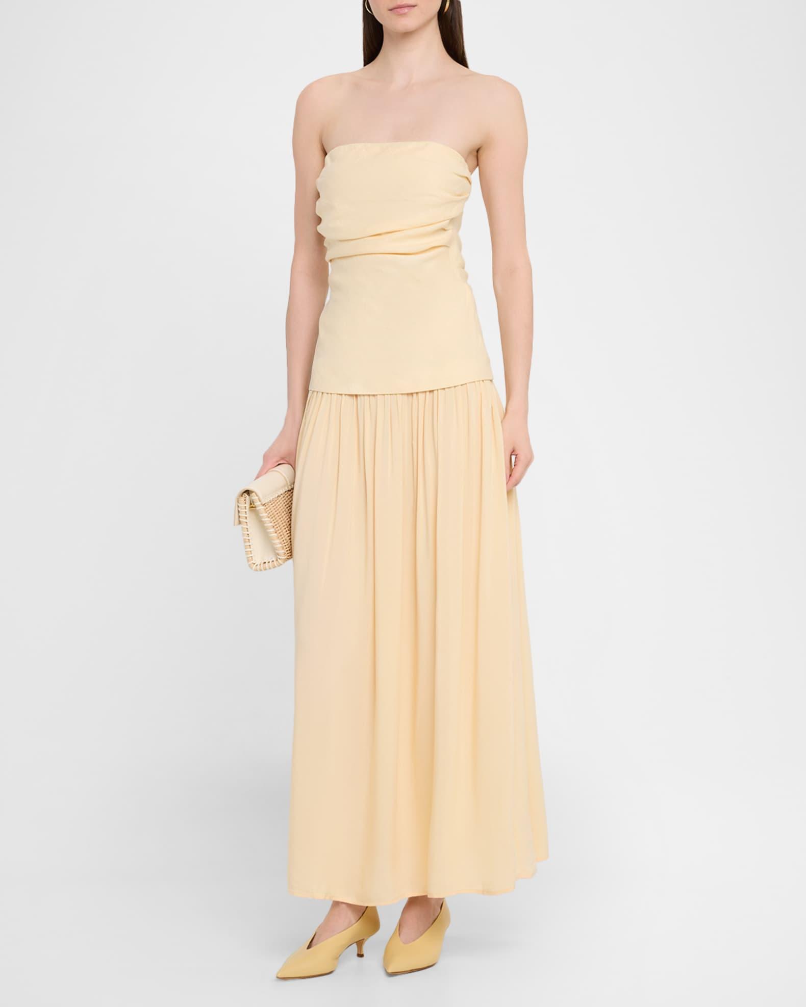 Hedy Strapless Drop-Waist Maxi Dress Product Image