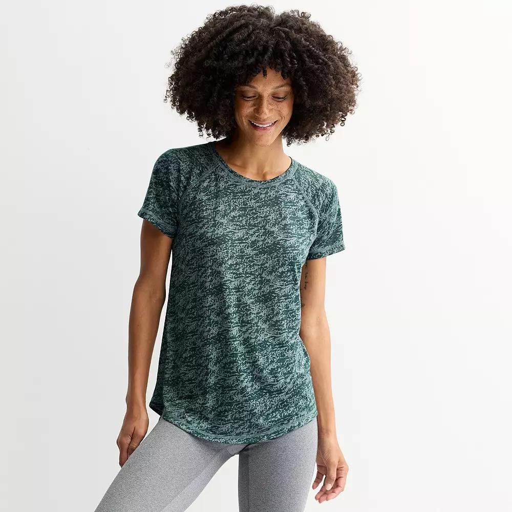 Women's Tek Gear® Essential Core Raglan Tee,  Product Image