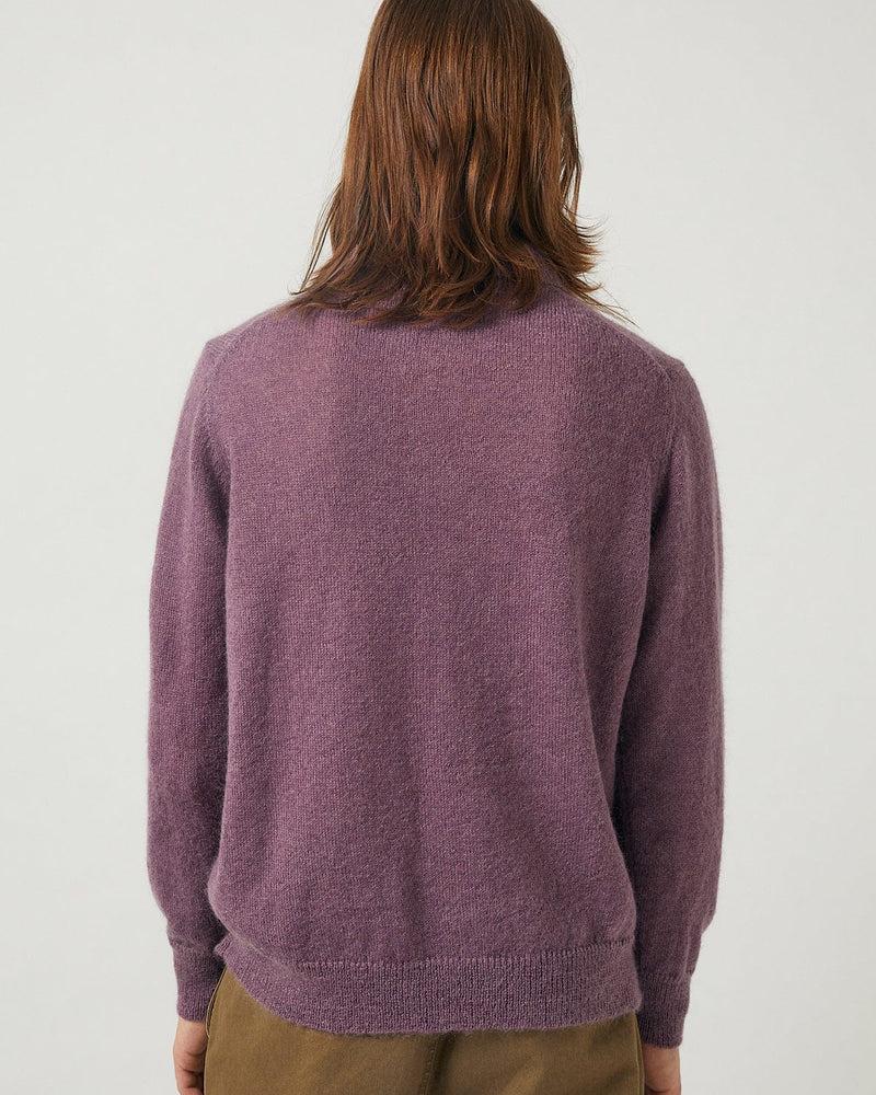 Brushed Alpaca Polo - Charcoal Product Image