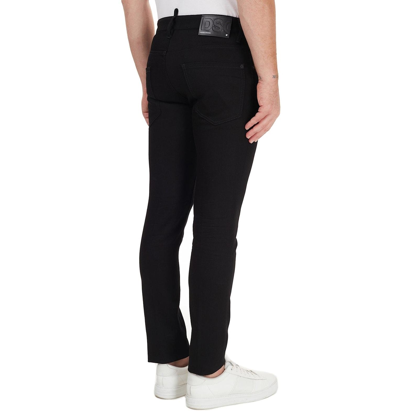 DSQUARED2 Cool Guy Mid-rise Skinny Jeans In Black Product Image
