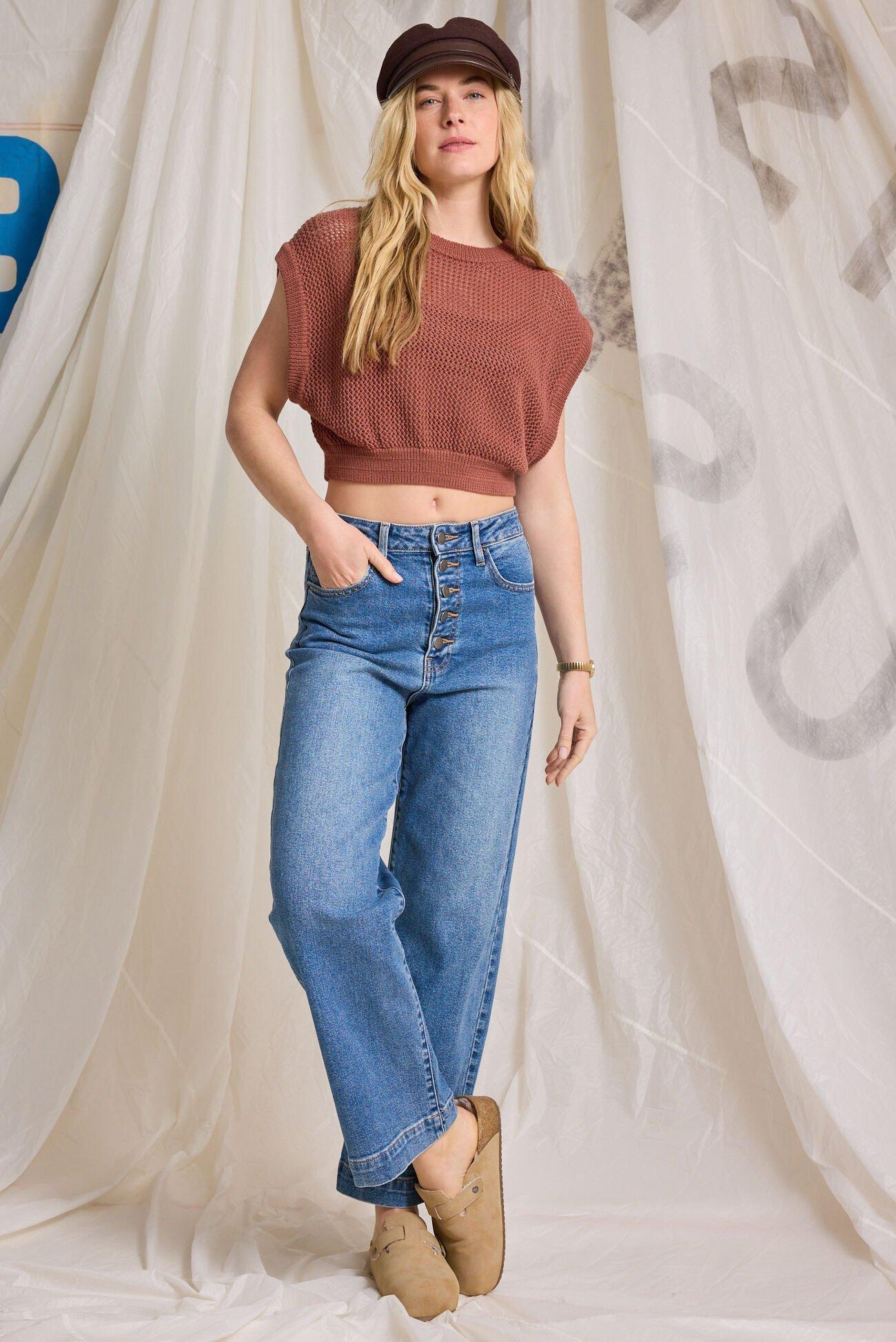 Juliette Open Weave Vest Product Image