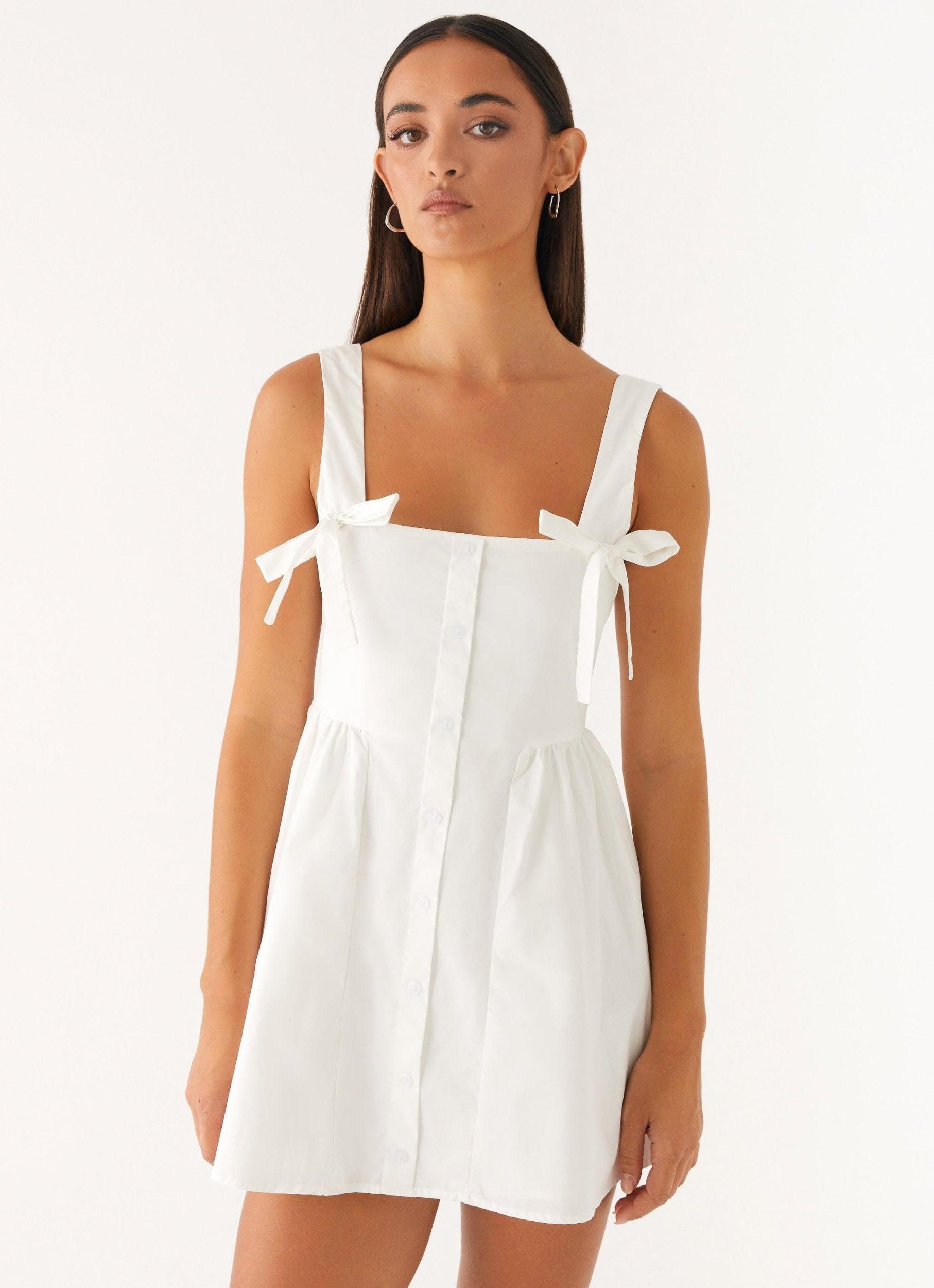 Unconditional Mini Dress - White Product Image