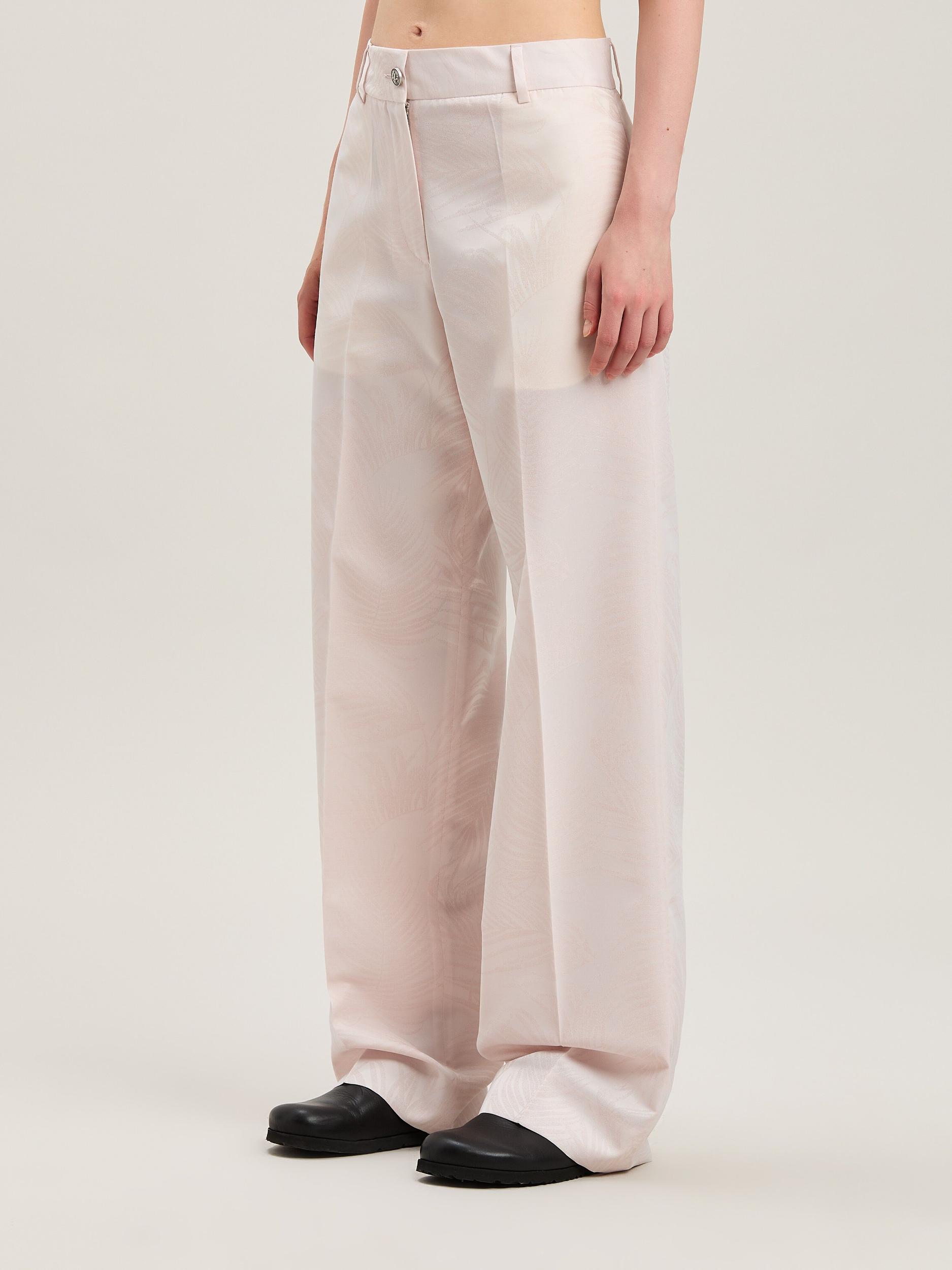 PALMS JACQUARD WIDE PANTS SOFT PINK - SO Product Image