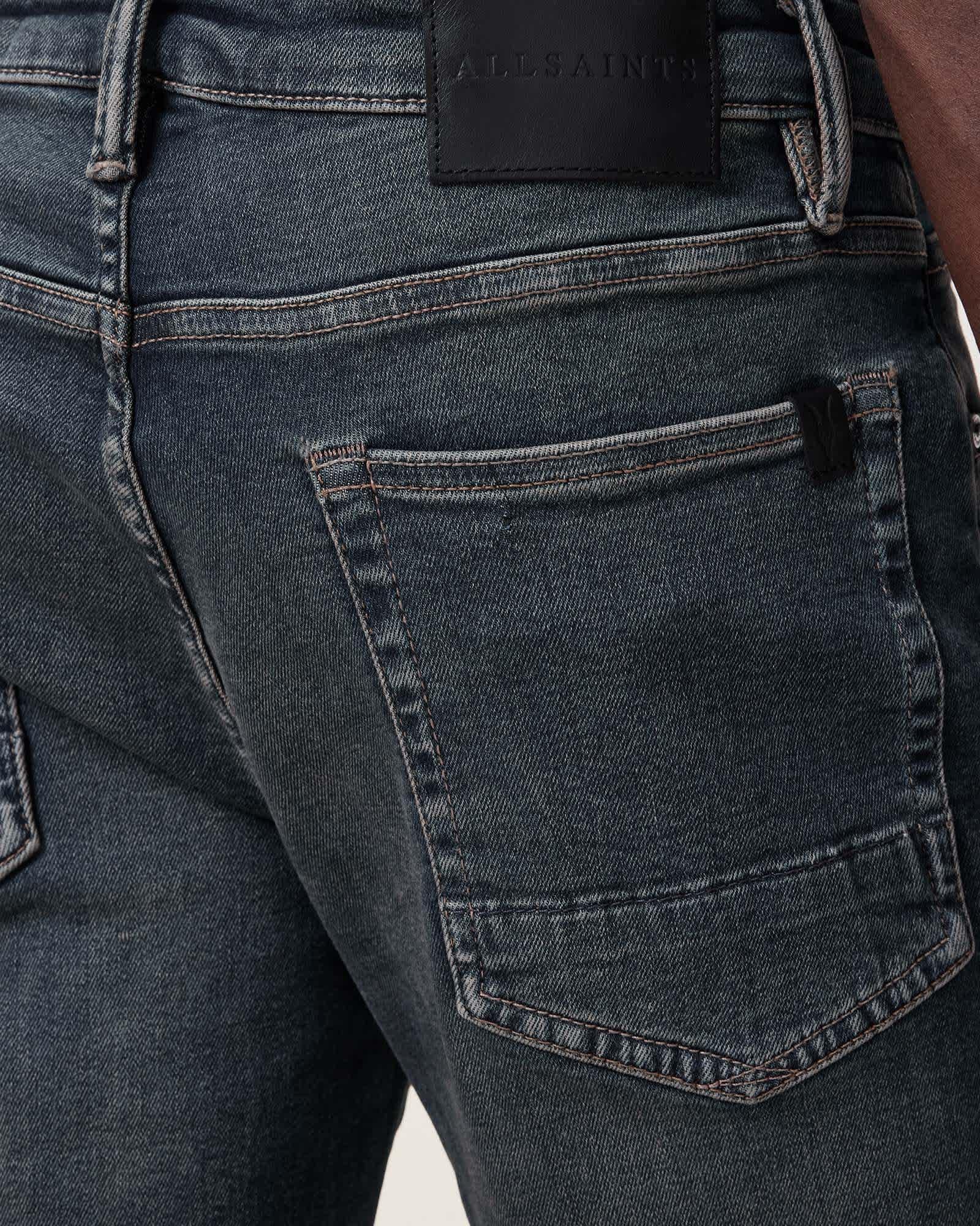 Sid Skinny Fit Denim Jeans Indigo Blue | ALLSAINTS US Product Image