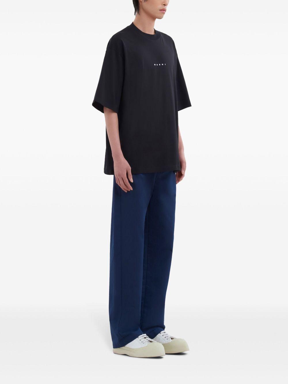 logo-print cotton T-shirt Product Image