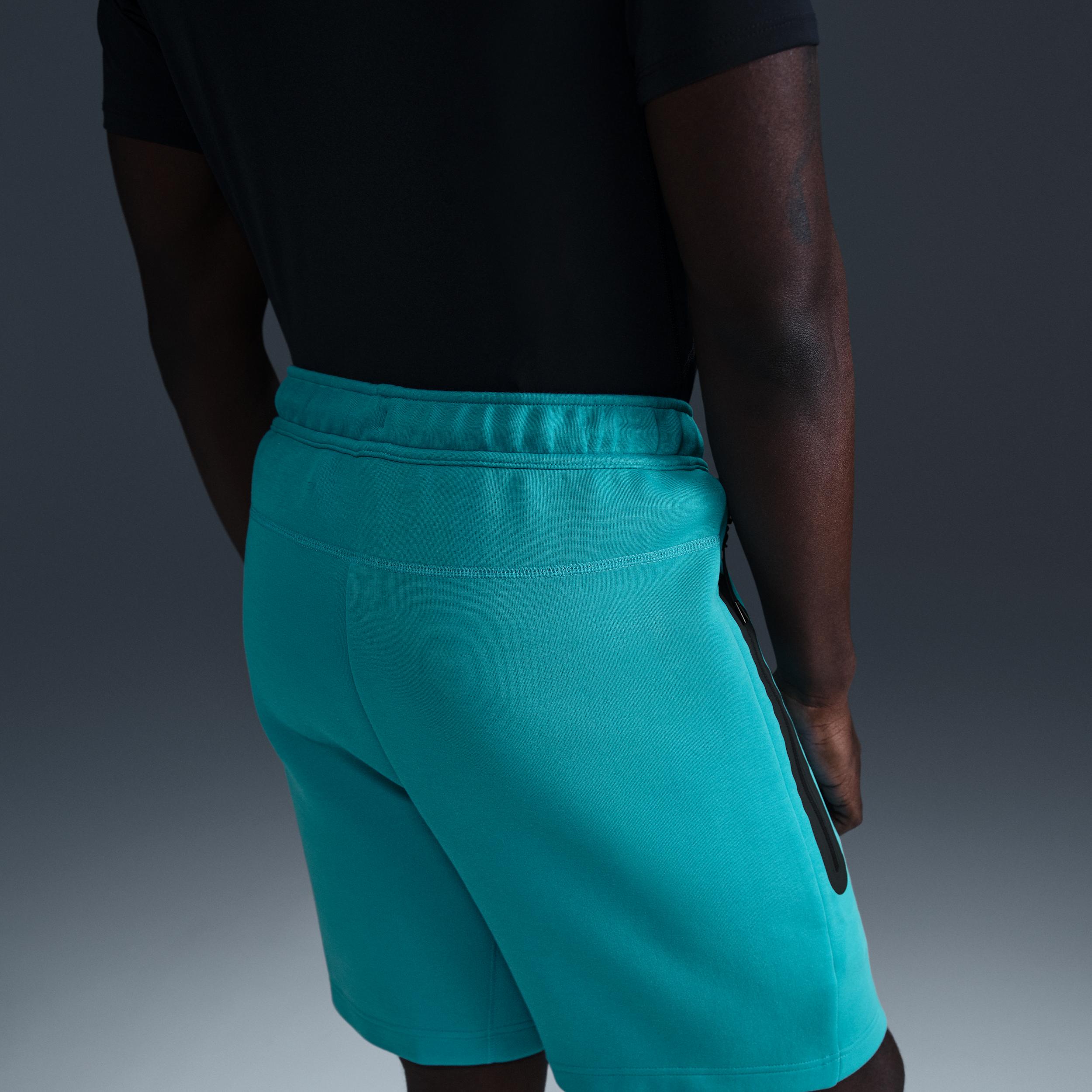 Mens Nike Sportswear Tech Fleece Shorts | FB8171-345 Product Image