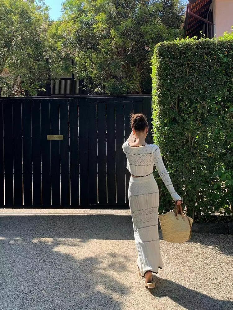 Clarissa Knit Maxi Skirt Product Image