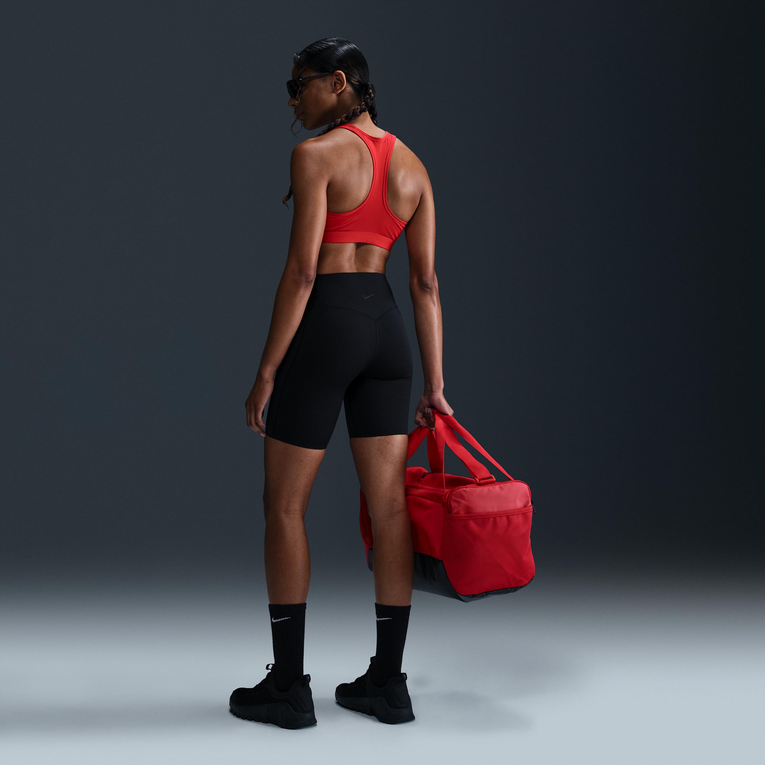 Nike Womens Universa High-Waisted 8 Biker Shorts with No Front Seam | HQ6823-010 Product Image