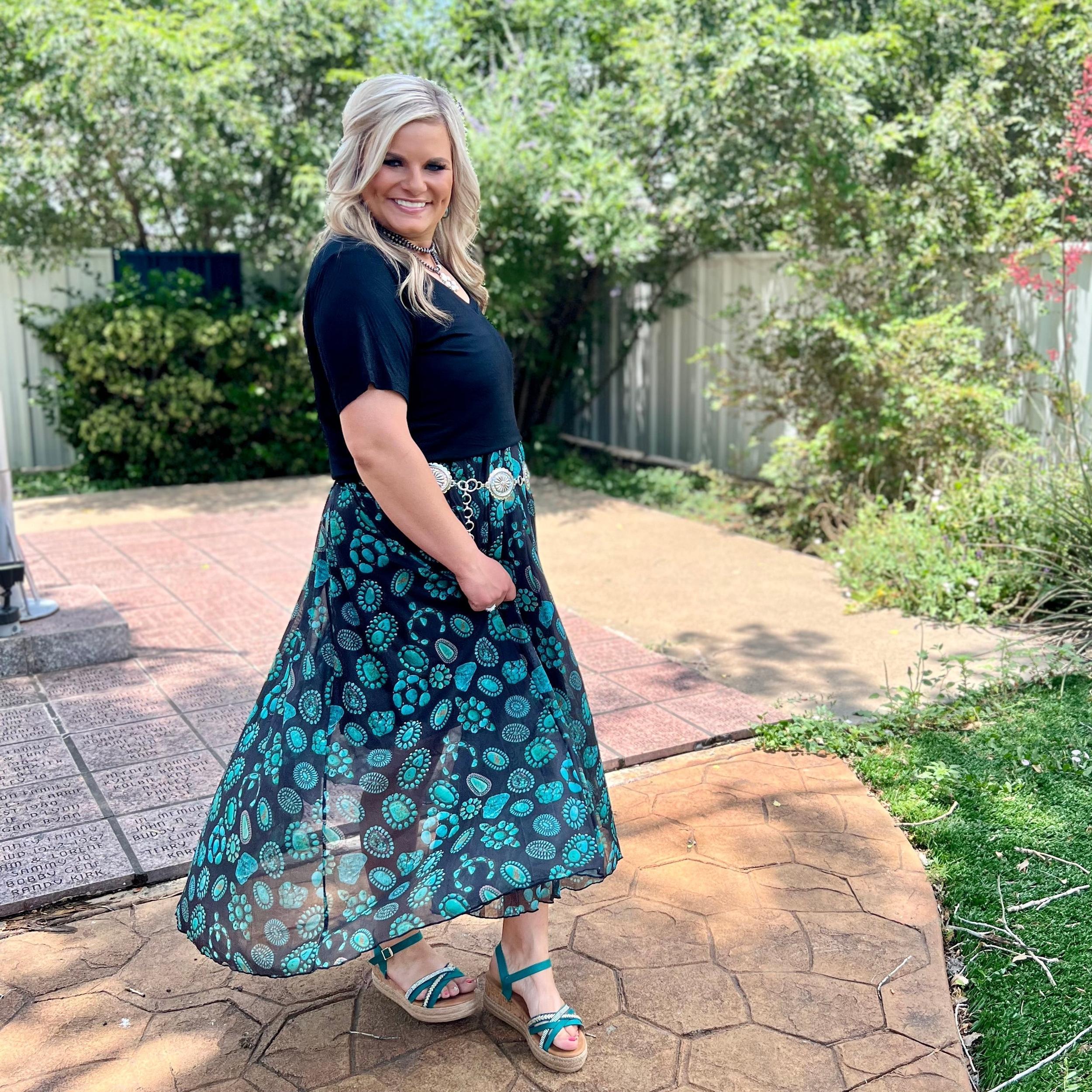 Concho Kreek Maxi Skirt Product Image