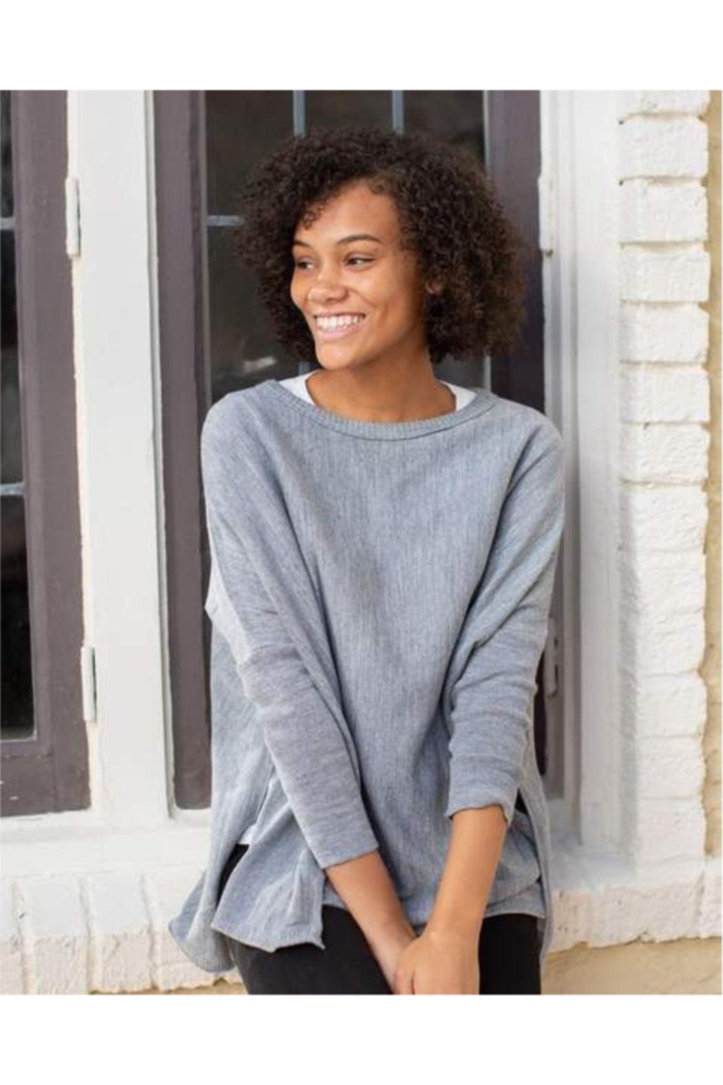 CATALINA CREWNECK MINI POCKET TRAVEL SWEATER Product Image