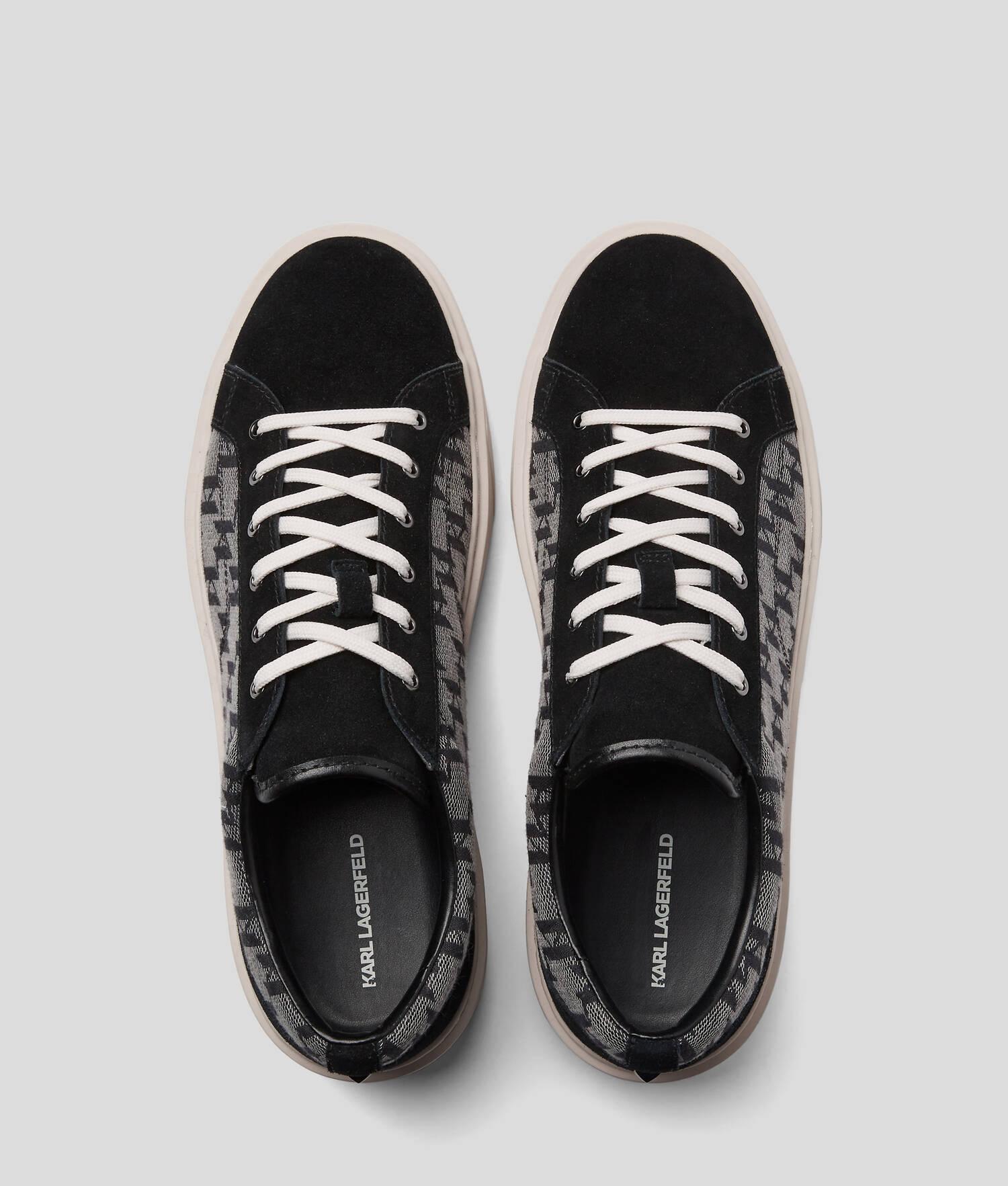 KL MONOGRAM FLINT JACQUARD SNEAKERS Product Image