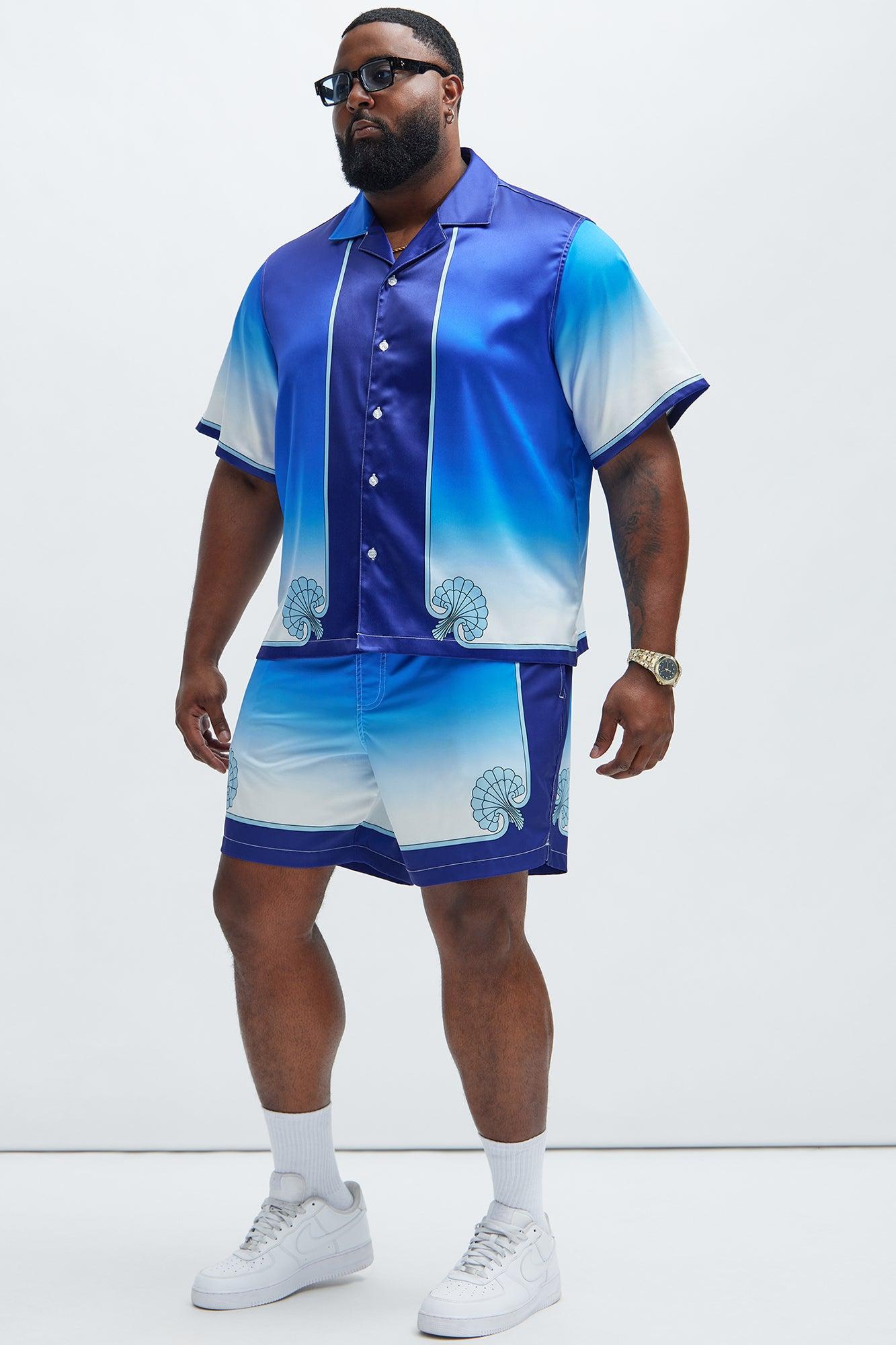 Seadrift Swim Classic Trunk - Blue/combo Product Image