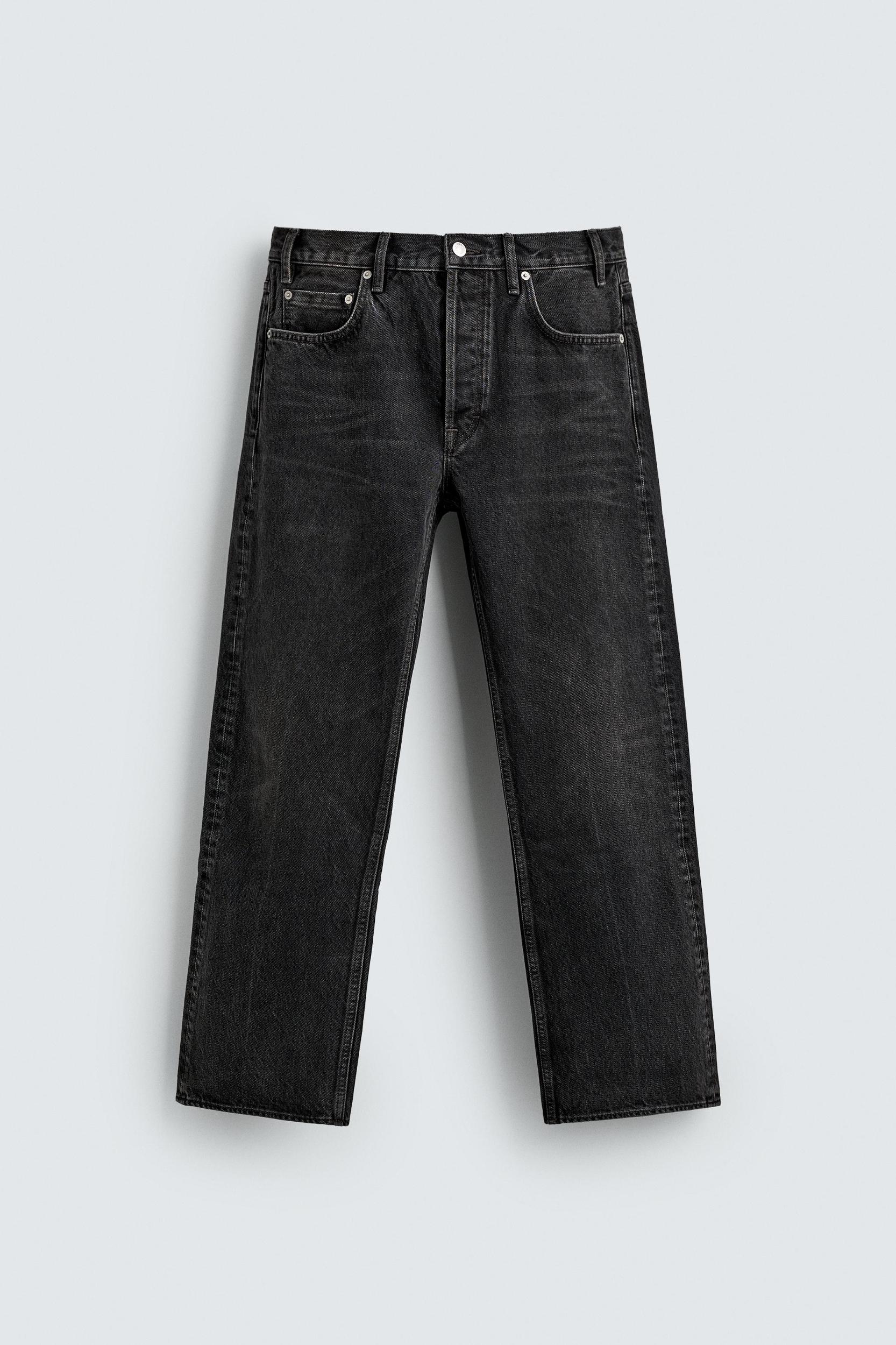 AARON LEVINE X ZARA STRAIGHT FIT BOOTCUT JEANS Product Image