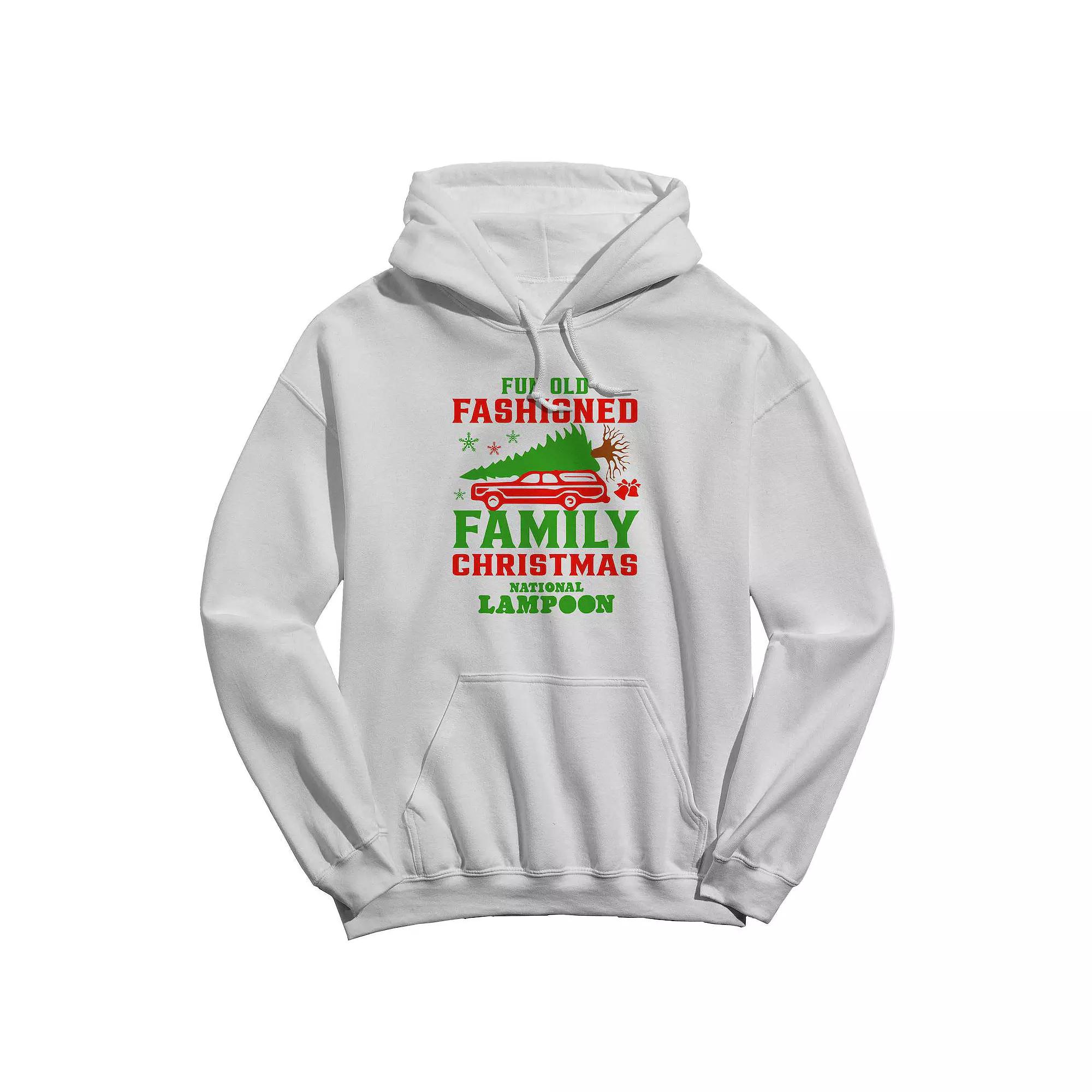 Men's Fun Old Fashioned Family National Lampoon's Christmas Vacation Graphic Hoodie, Adult Unisex,  Product Image