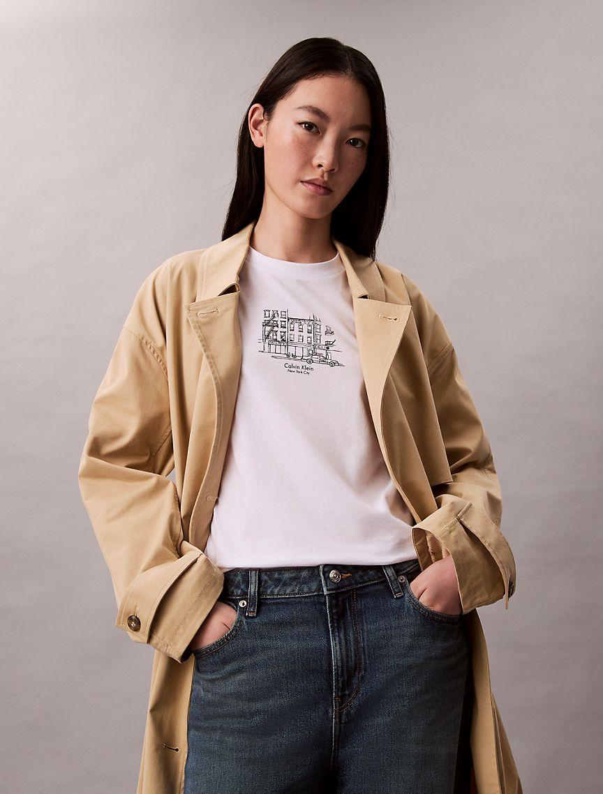 Embroidered Script Logo Classic T-Shirt Product Image