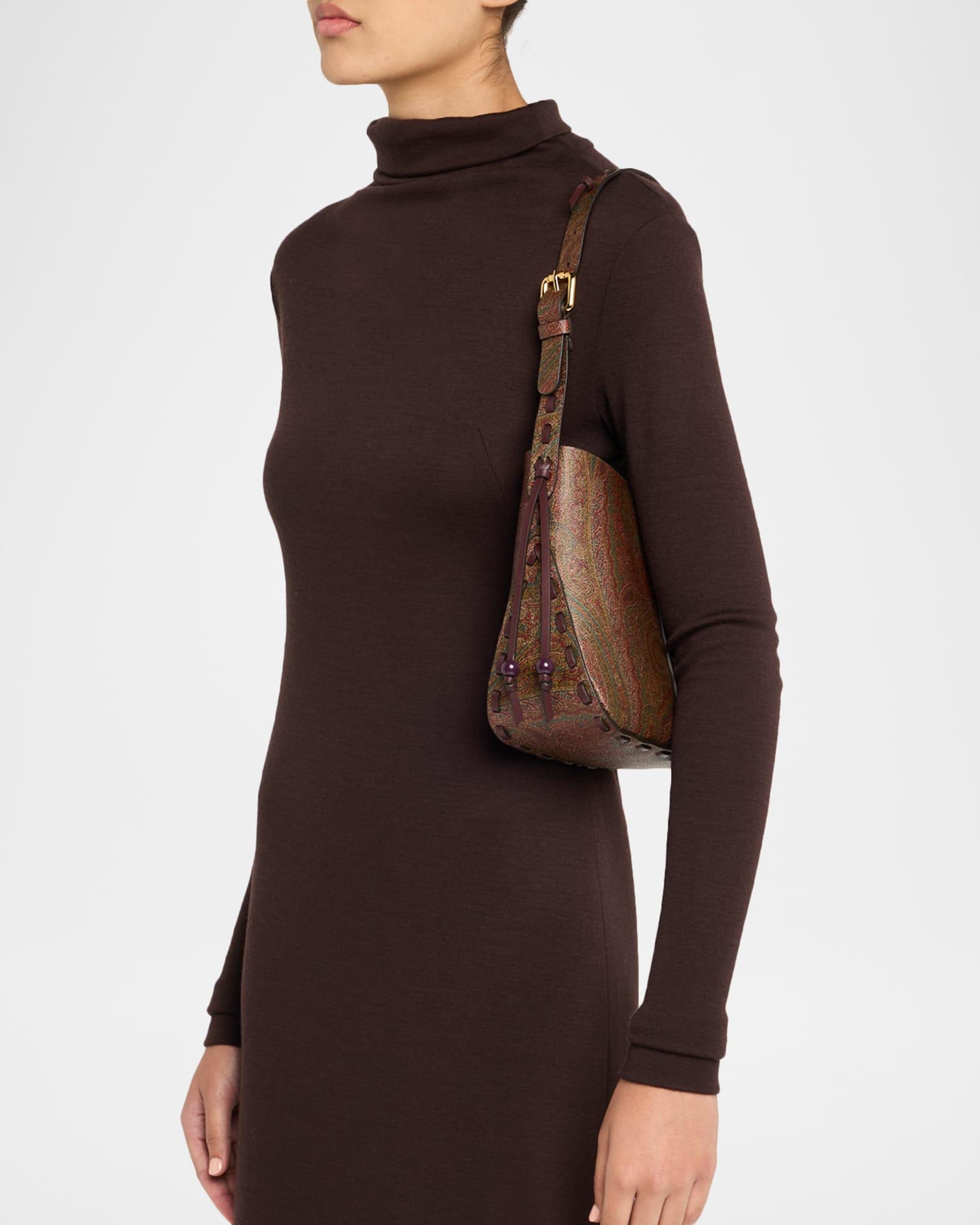 Vulcano Paisley Jacquard Crossbody Bag Product Image