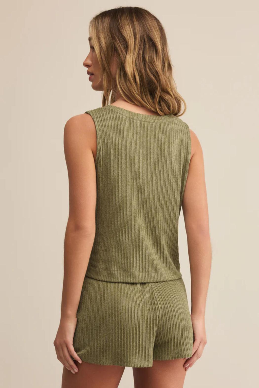 Sloane V-Neck Rib Tank Product Image
