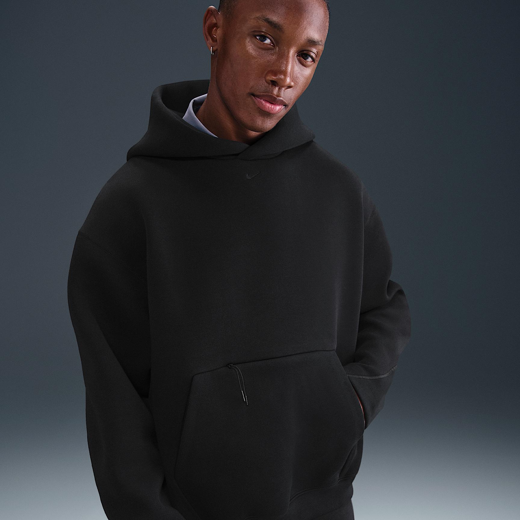 Nike Mens Tech Fleece Oversized Hoodie | HV6535-010 Product Image