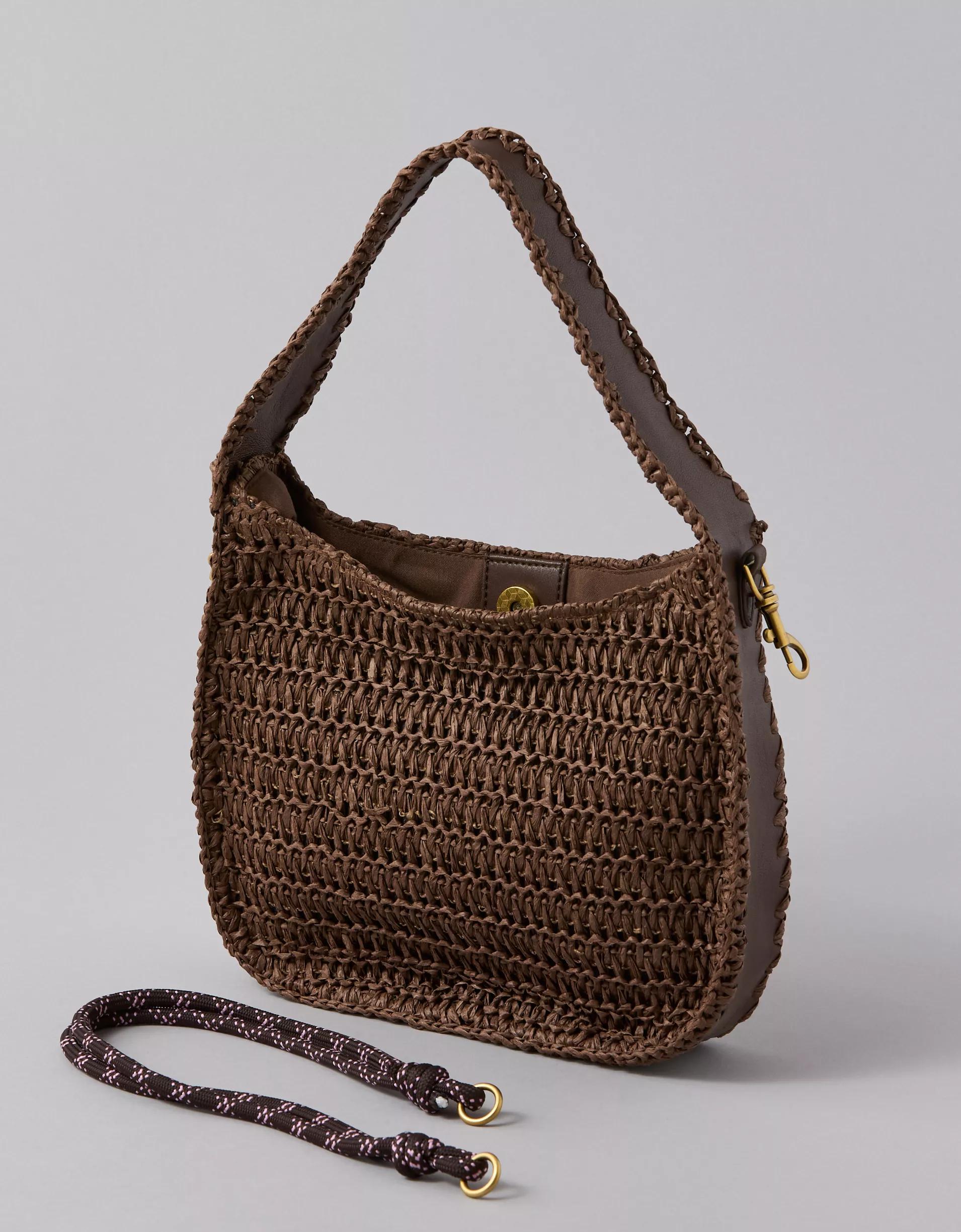 AE Mini Raffia Tote Bag Product Image