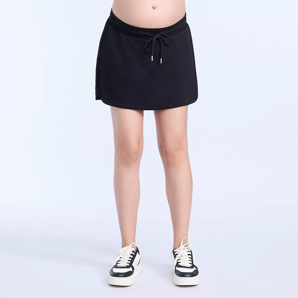 Maternity Motherhood® Pull-On Trapeze Mini Skirt, Women's,  Product Image