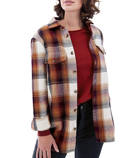 Aventura Overton Big Collared Long Sleeve Blanket Shirt Product Image