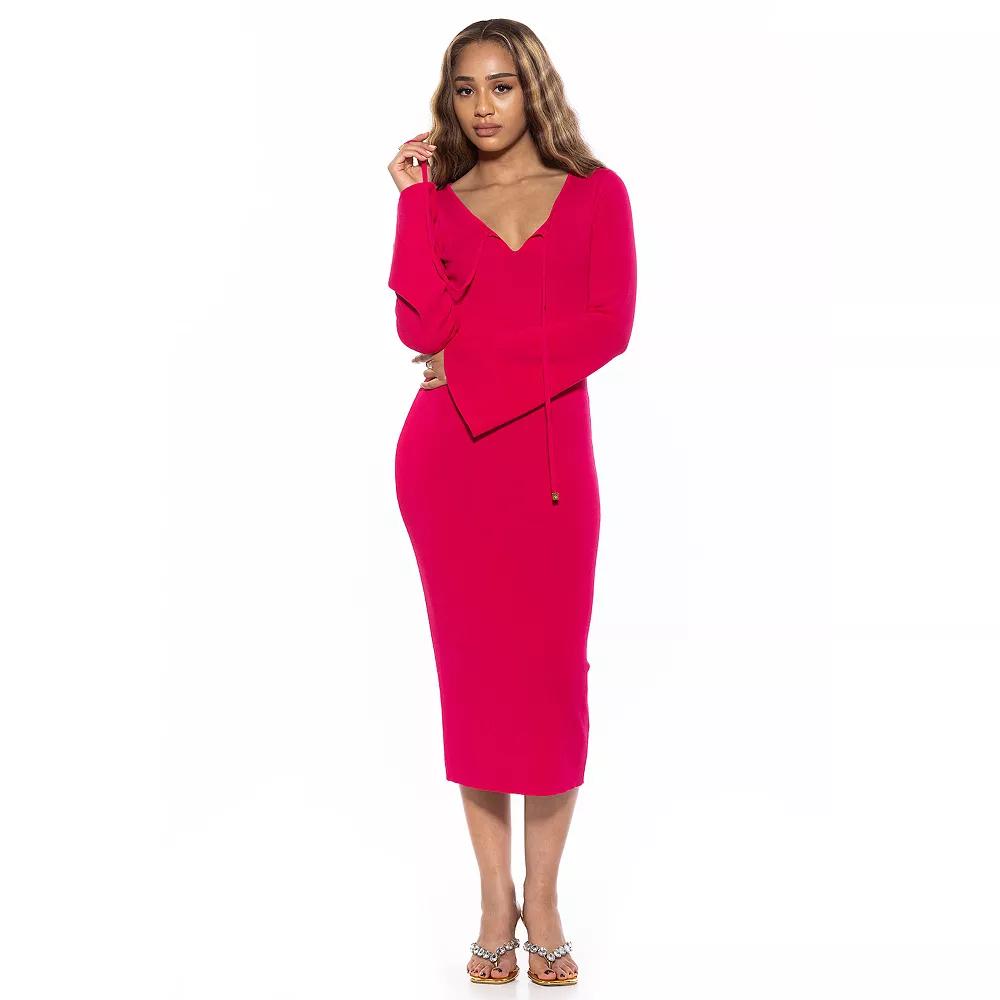 Women's ALEXIA ADMOR Akari Knit Midi Dress,  Product Image
