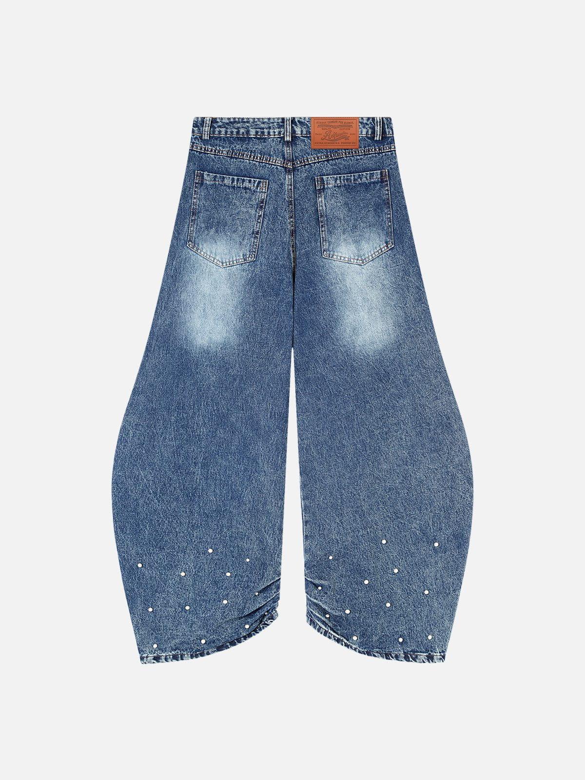 Aelfric Eden Splash Ink Super Baggy Barrel Jeans Product Image