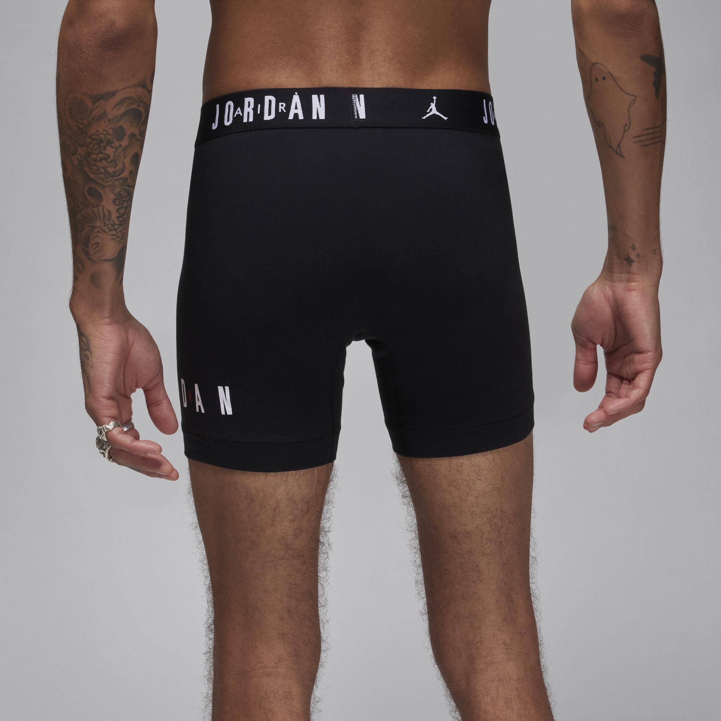 Mens Flight Cotton Stretch Boxer Briefs (2-Pack) Product Image