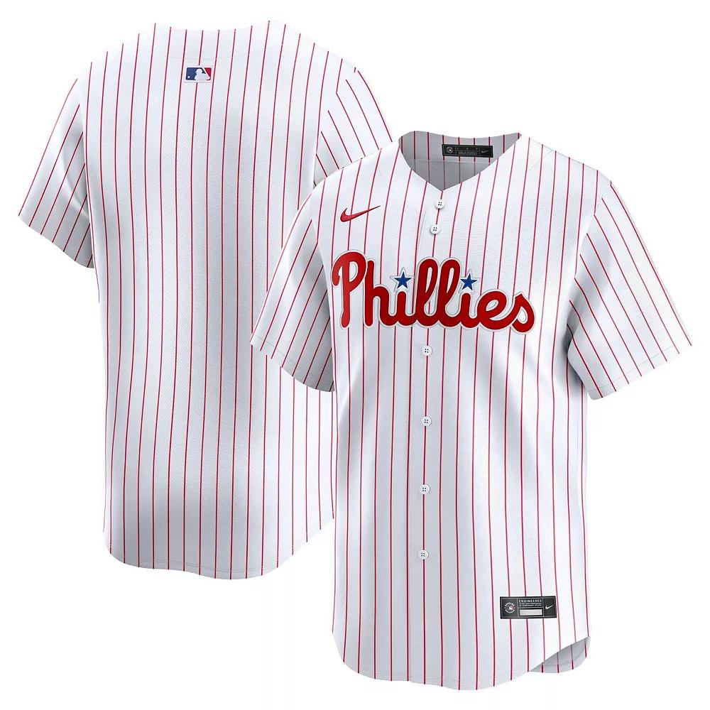 Men's Nike White Philadelphia Phillies Home Limited Jersey,  Product Image