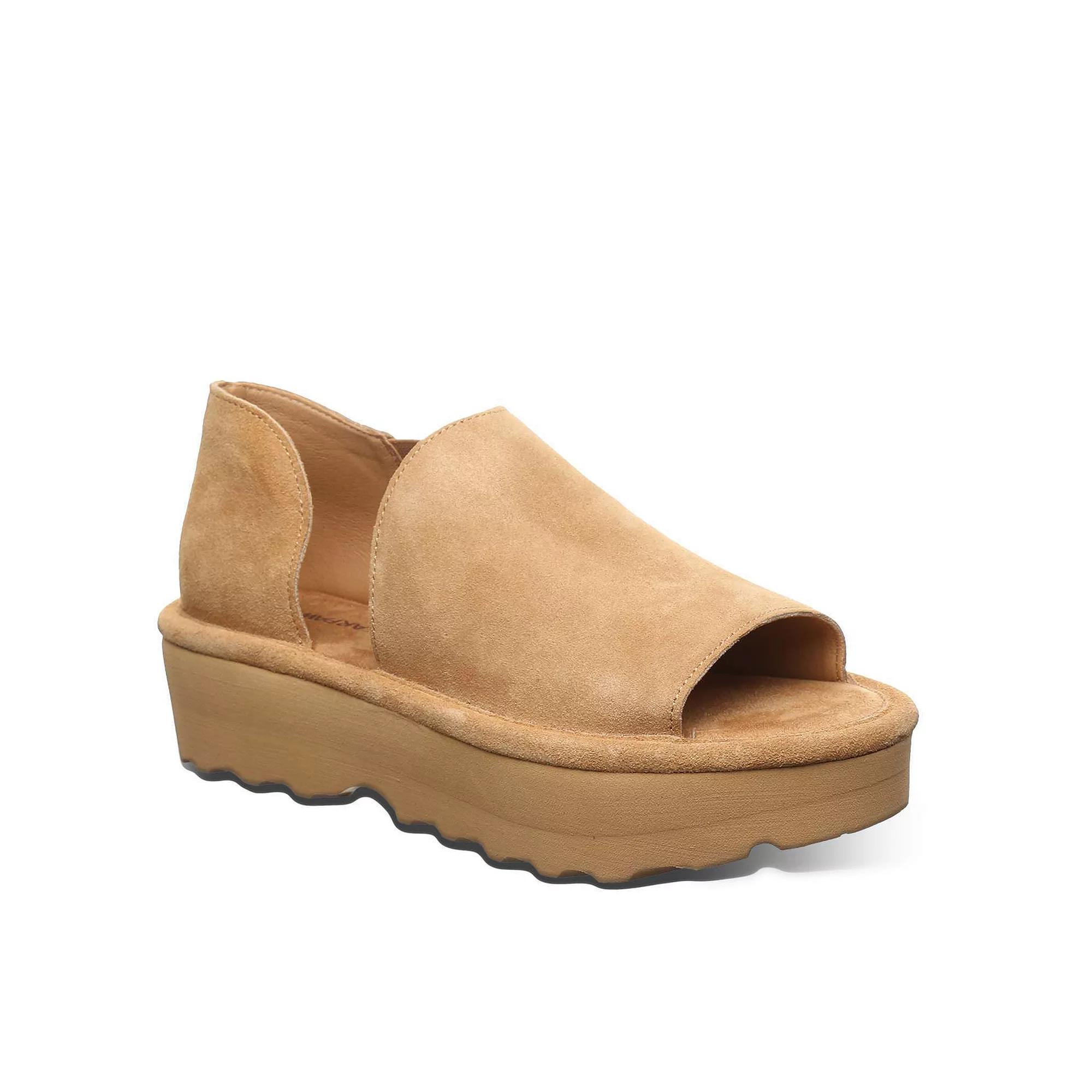 Bearpaw Sail Women's Platform Sandals, Size: 8, Iced Brown Product Image