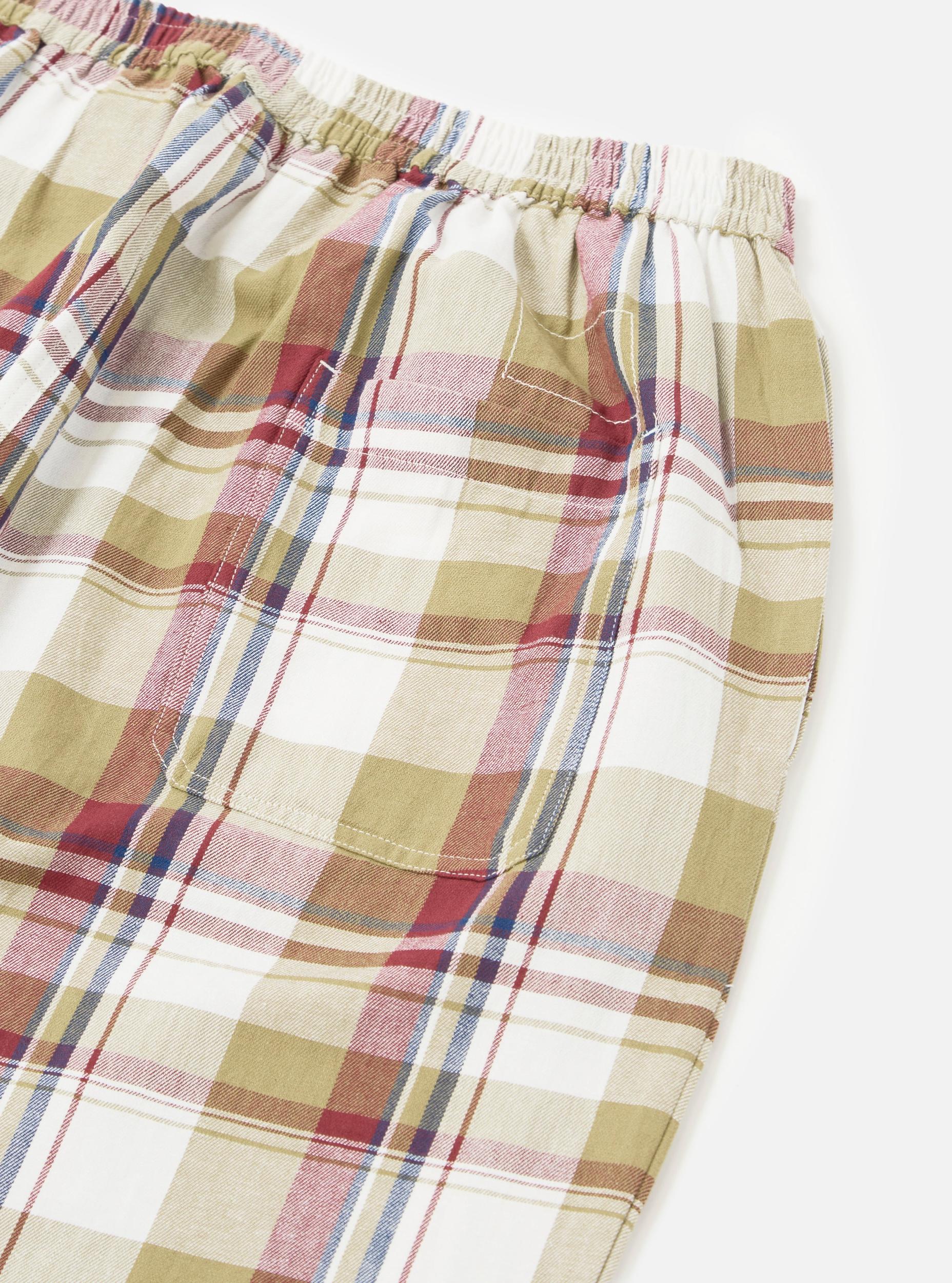 Red/Brown Kip Check Long Pyjama Set Product Image