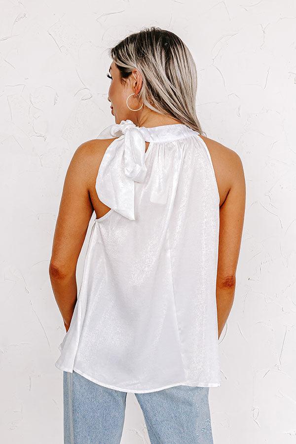 Make It Memorable Shift Top In White Product Image