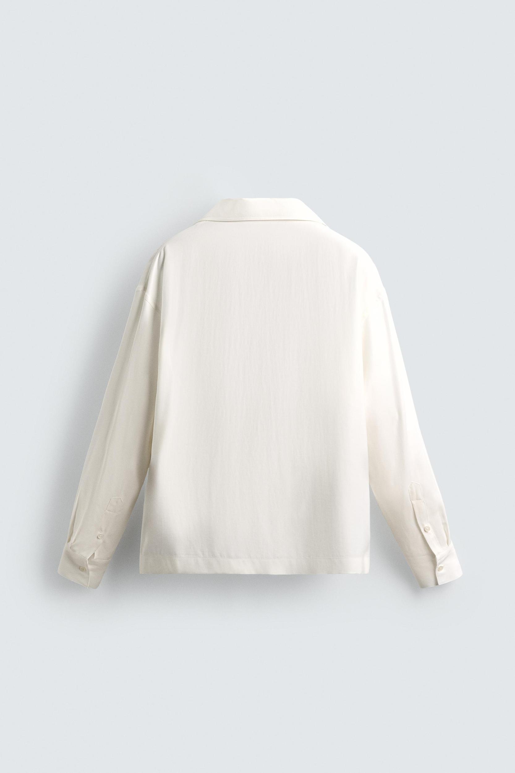 RELAXED FIT FLOWY SHIRT Product Image
