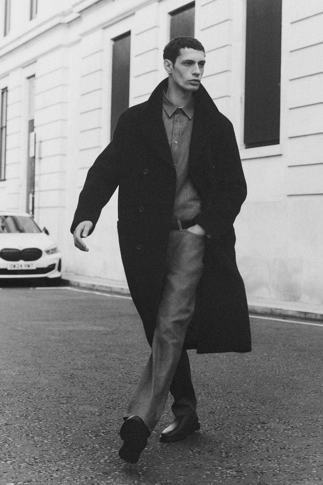 RELAXED DENIM OVERSHIRT Product Image