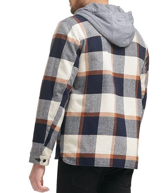 Levi's® Sherpa Lined Multi Plaid Shirt Jacket Product Image