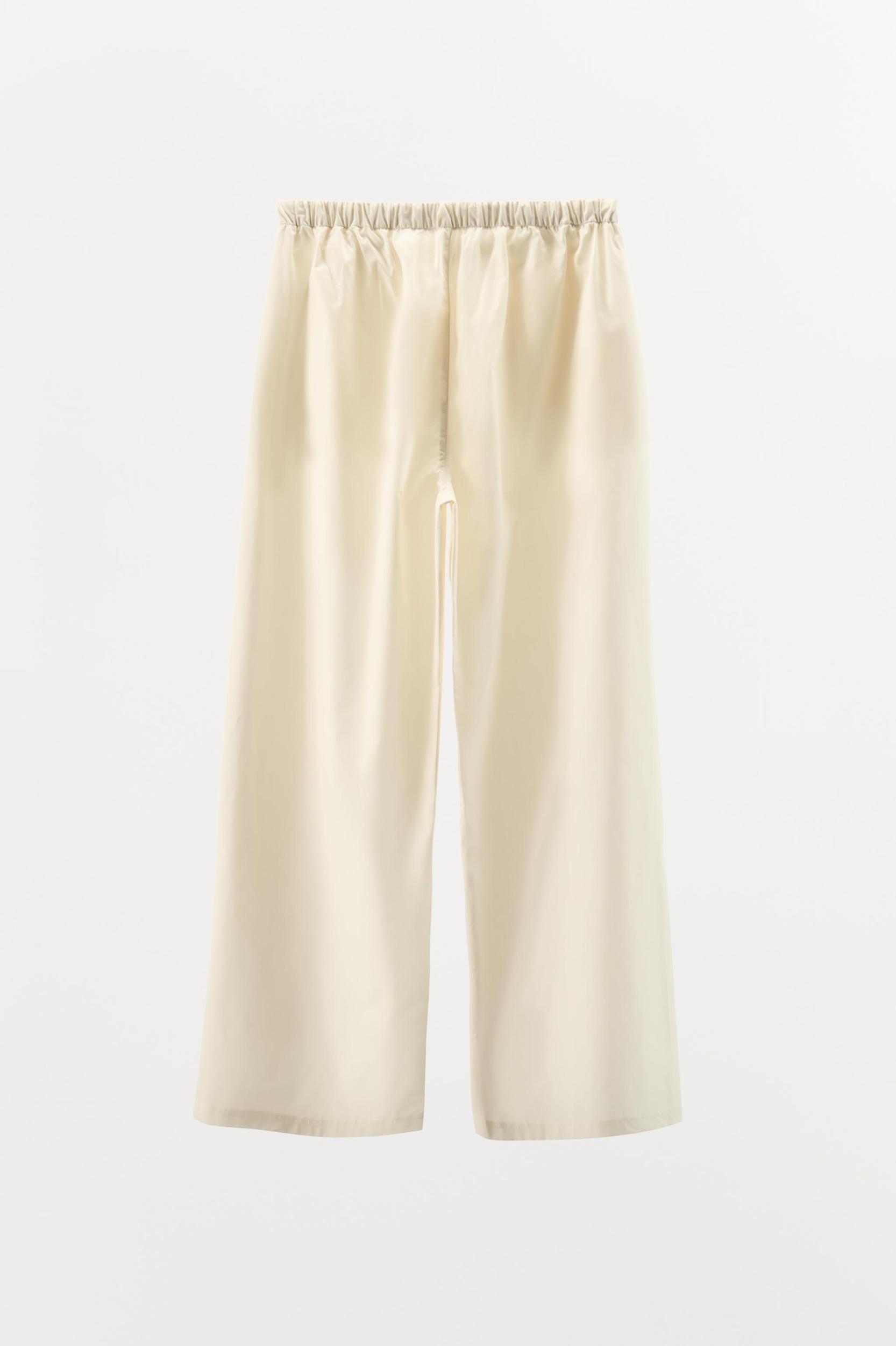 POPLIN PAJAMA PANTS Product Image