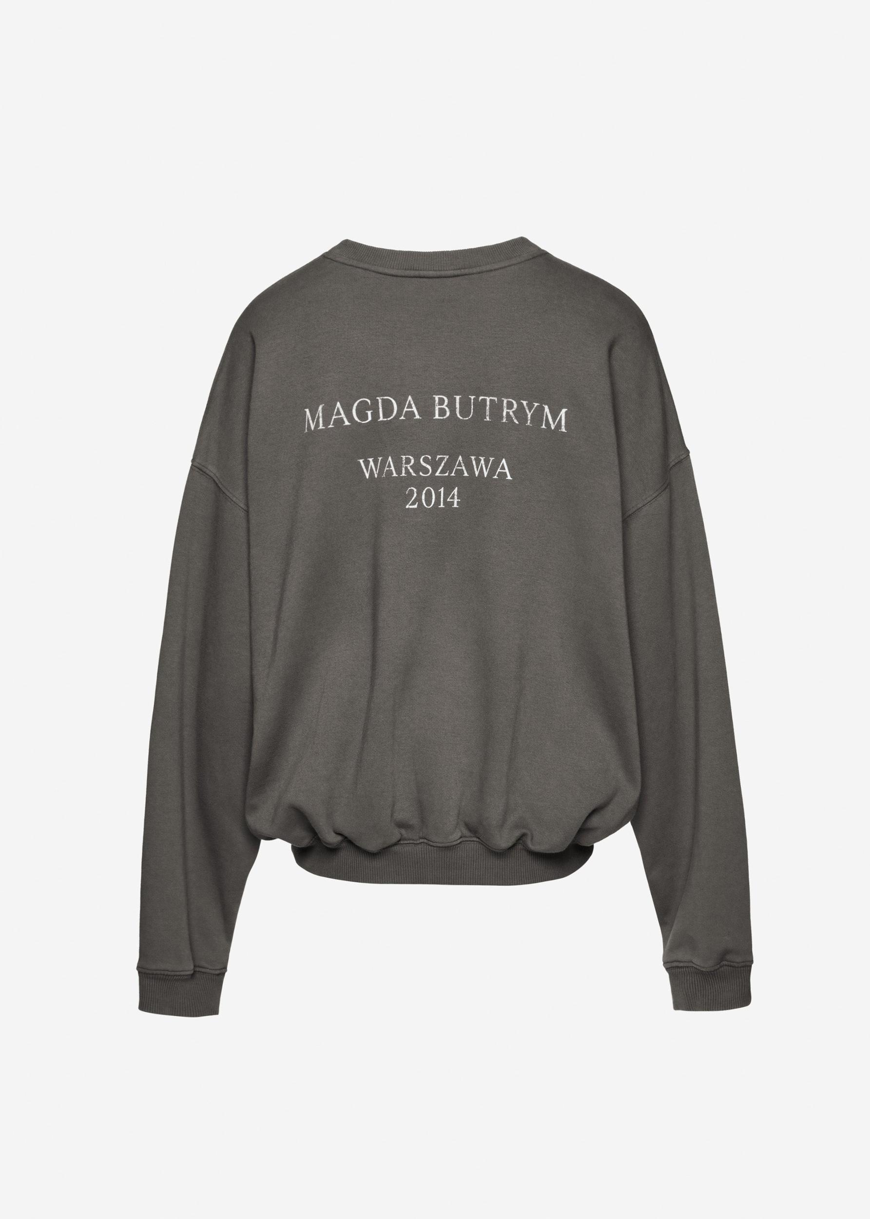 Warszawa 2014 sweatshirt in grey Product Image