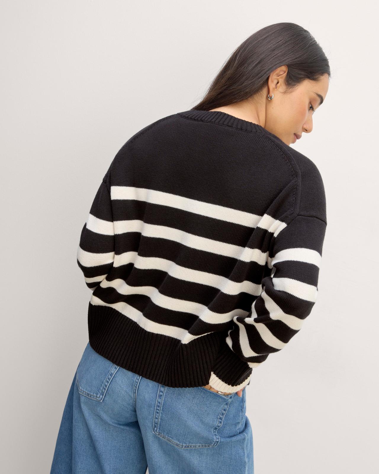 Womens Boxy Sweater in Everyday Cotton by Everlane Product Image
