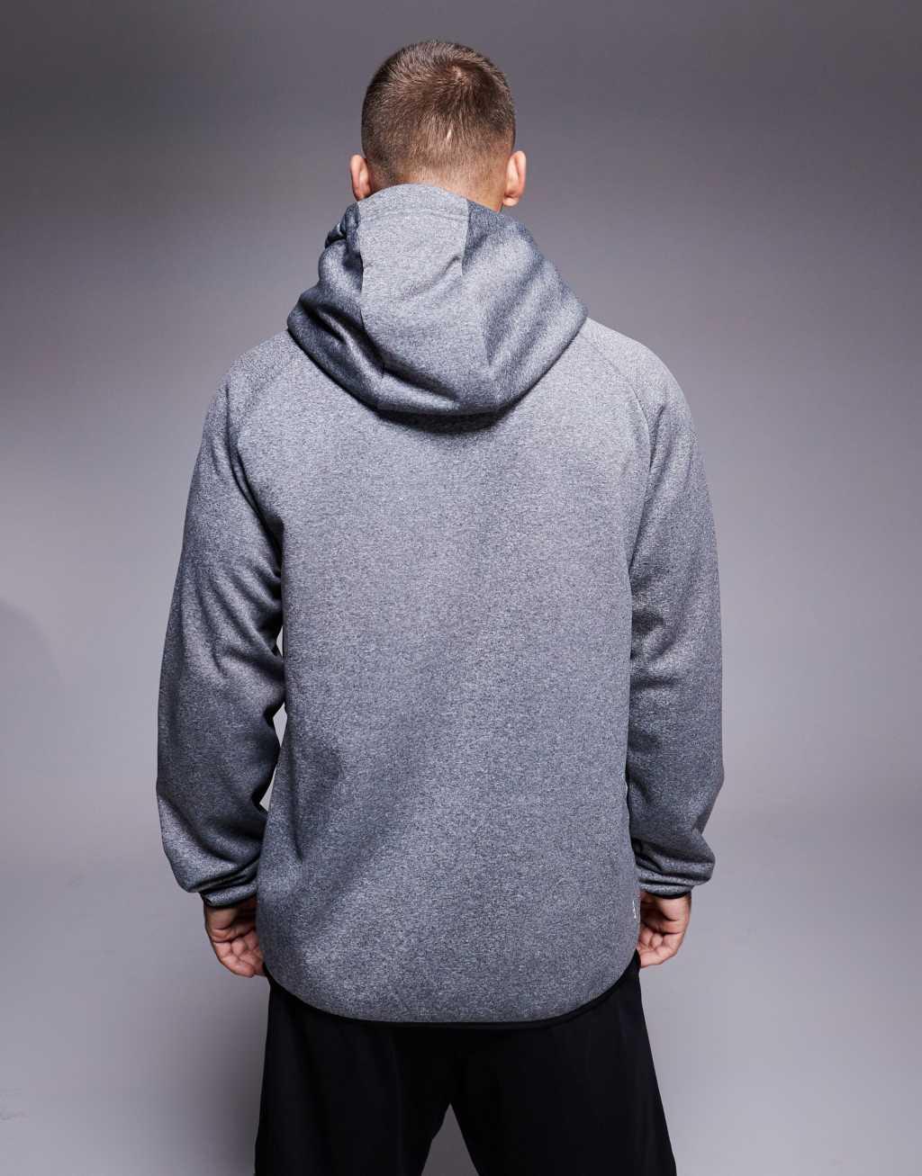 Nike Training Therma-Fit Swoosh graphic hoodie in black Product Image