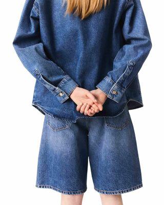 Faded Denim Jacket Product Image