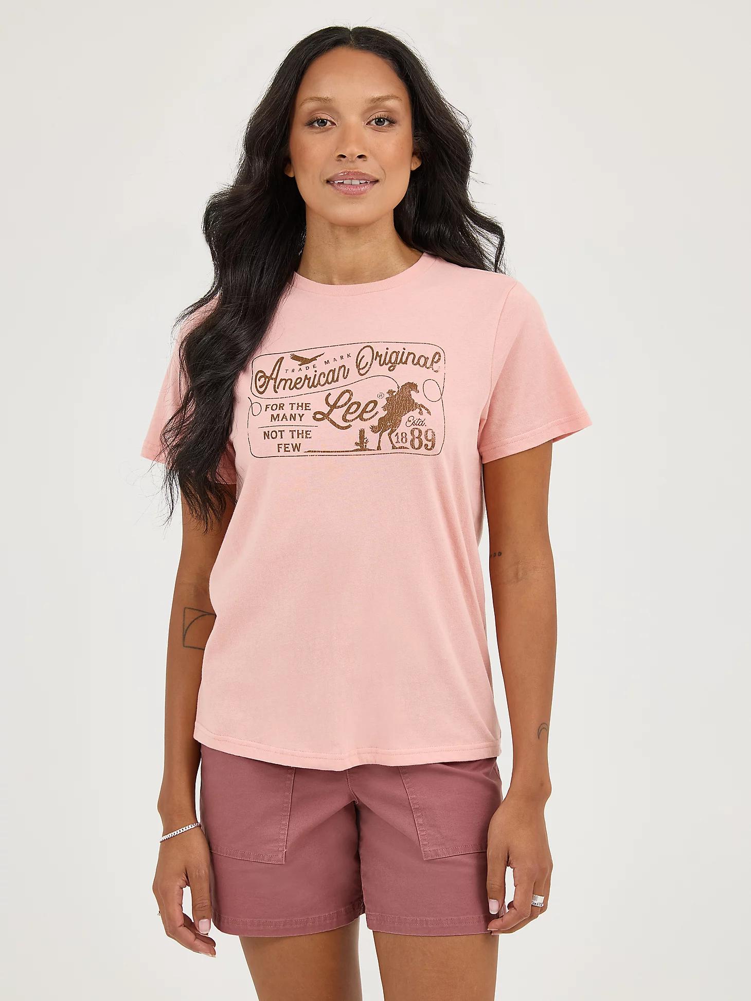 Women's American Original Lasso Graphic Tee | Women's Tops & Tees | Lee® Product Image