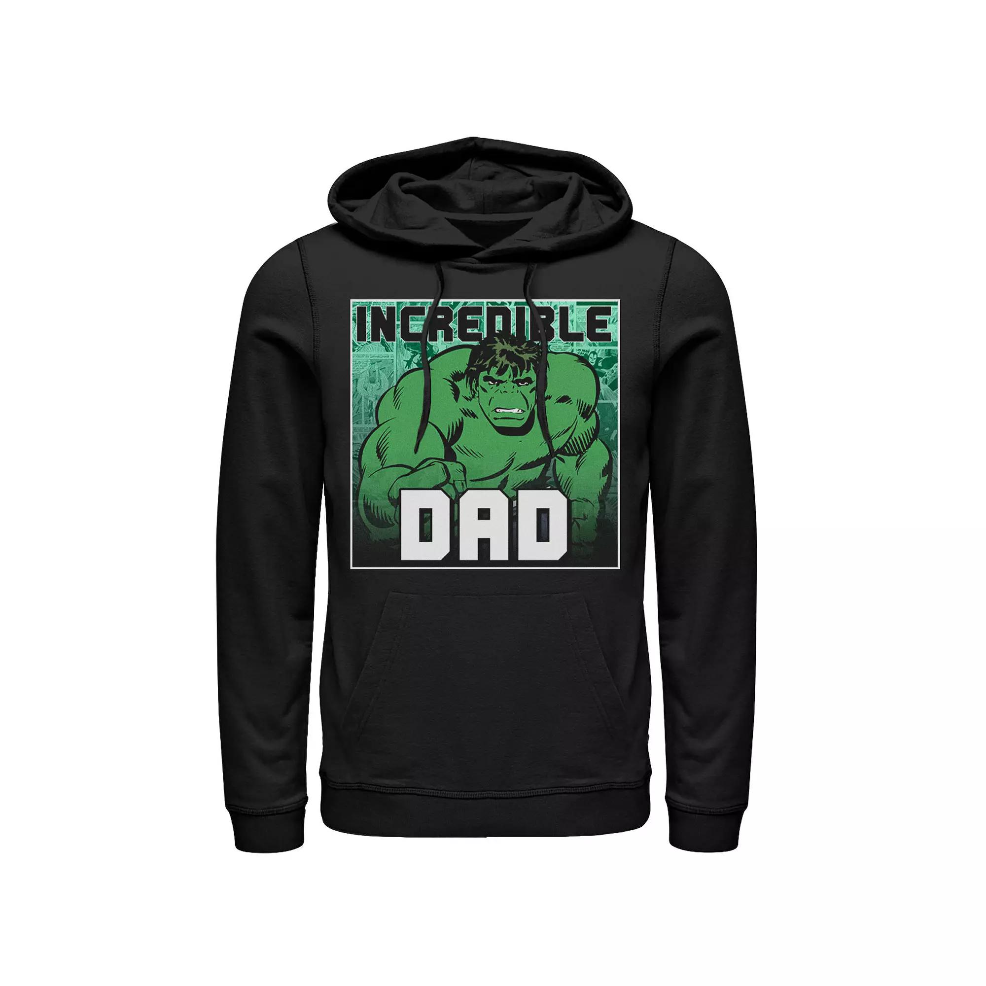 Men's Marvel Hulk Father's Day Incredible Dad Hoodie,  Product Image