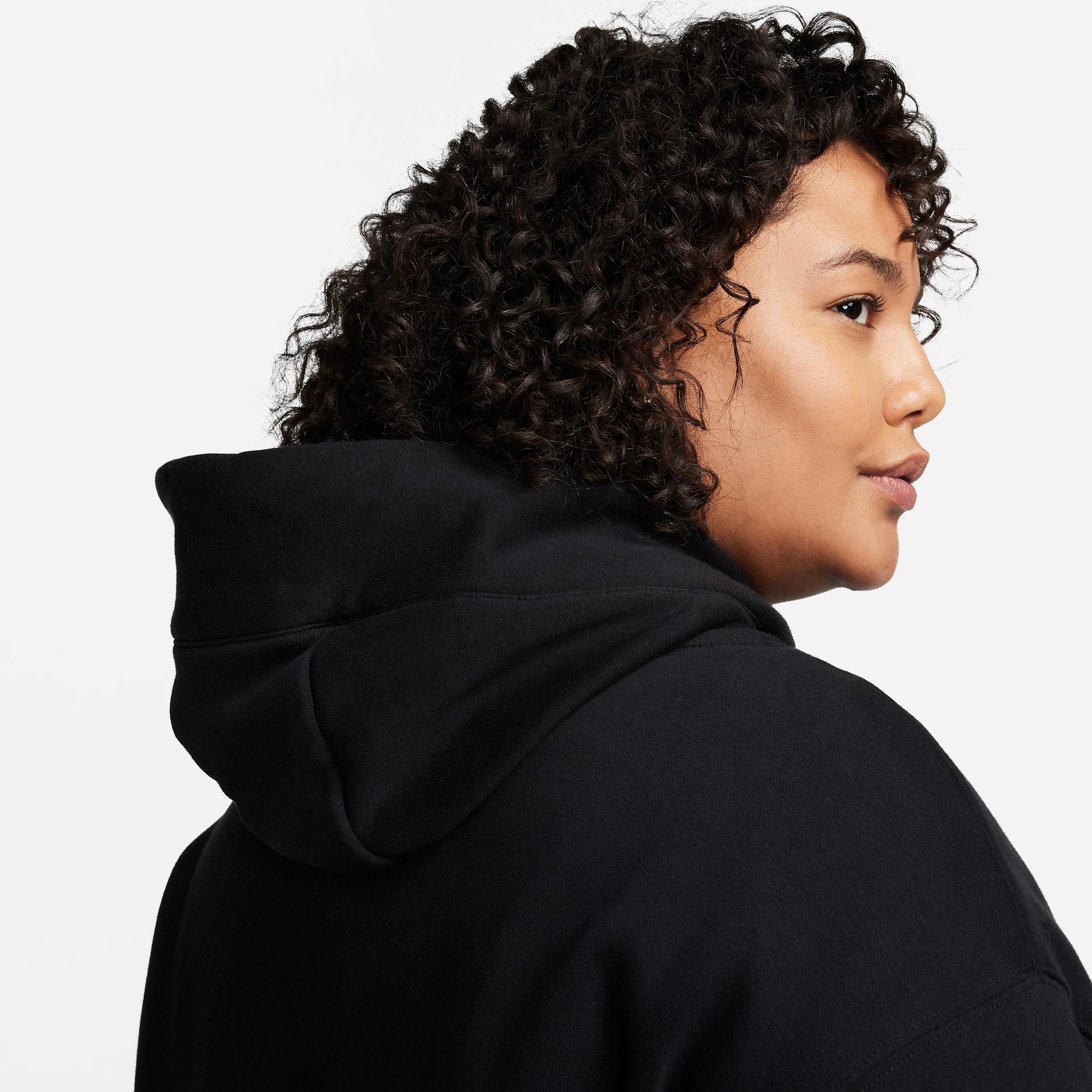 Women's Nike Sportswear Club Fleece Mid-Rise Wide-Leg Sweatpants (Plus Size) Product Image