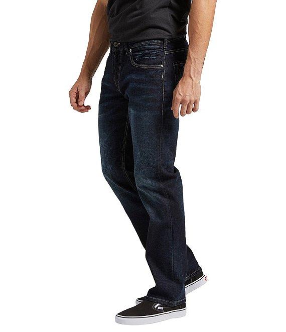 Silver Jeans Co. Allan Classic Fit Straight Leg Jeans Product Image