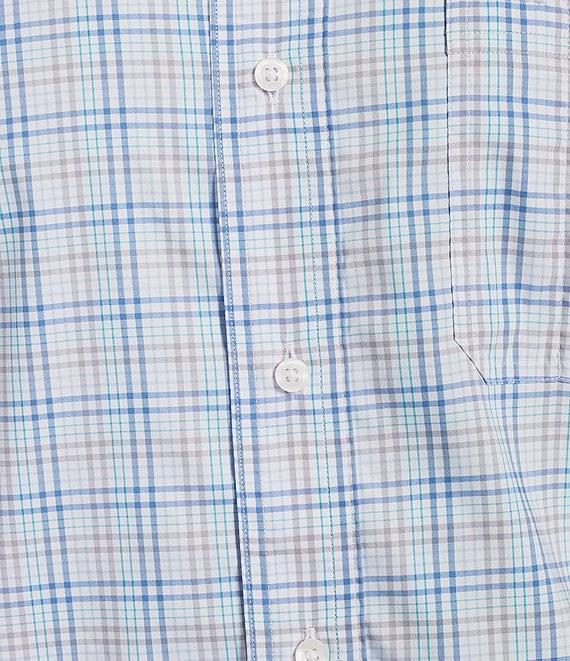 Cremieux Blue Label Big & Tall Performance Stretch Plaid Short Sleeve Woven Shirt Product Image